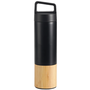 Bamboo Vaccum Insulated Stainless Steel Bottle