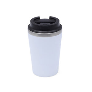 Steel-PP Double Wall Tumbler-350ml white