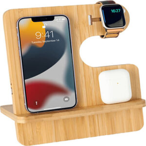 Bamboo Charging Station